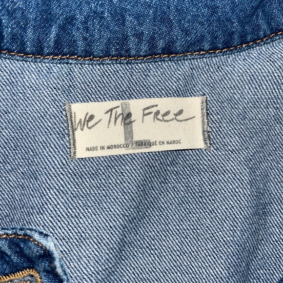 We The Free Light Blue Denim Jumpsuit - Picture 2 of 9